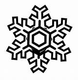 Snowflake Clipart Clip Cliparts Library Holiday sketch template