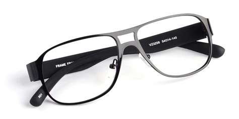 men s full frame aviator style eyeglasses