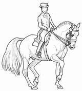 Dressage Horse Coloring Pages Drawing Rocks Printable Horses Drawings Show Template Jumping Sketch Cool Equestrian Outline Animal Paint Visit Choose sketch template
