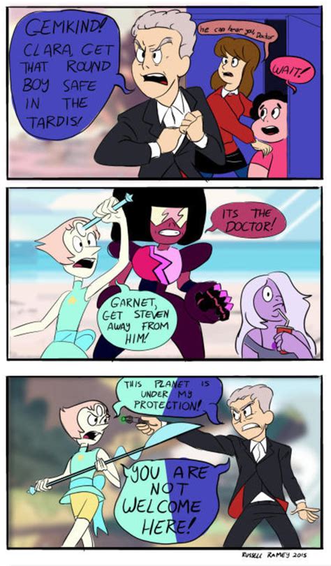 crystal gems vs the doctor crossover know your meme