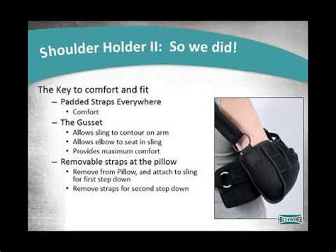 shoulder holder ii  youtube