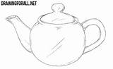 Teapot Draw Drawing Still Life Drawingforall Stepan Ayvazyan Tutorials Posted sketch template