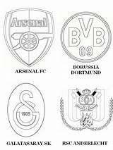 Dortmund Champions Arsenal League Anderlecht Borussia Fc Uefa Coloriage Group Coloring Ligue Rsc Sk Des sketch template