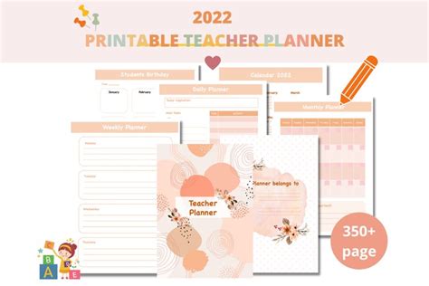 teacher planner printable