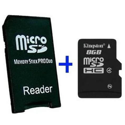 tarjetas de memoria  hd psp comprar ms pro duo adapter