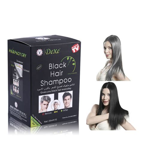 10x Dexe Hair Dye Black Hair Shampoo Instant Only 5 Minute Hair