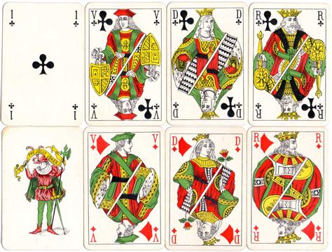 brepols genoese pattern  world  playing cards