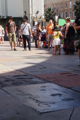 Jennifer Aniston Handprints In Front Of Graumans Chinese … Flickr