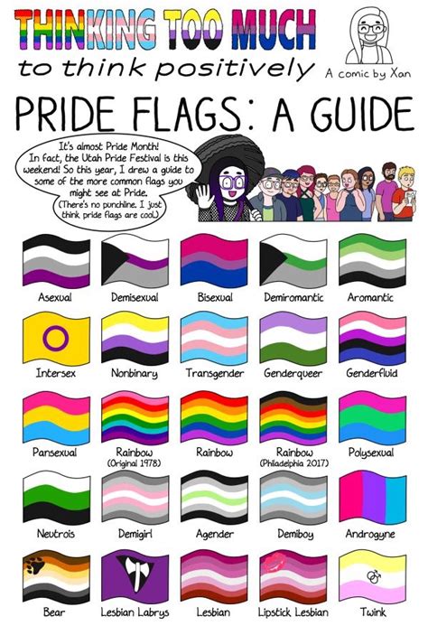 illustrated guide pride flags