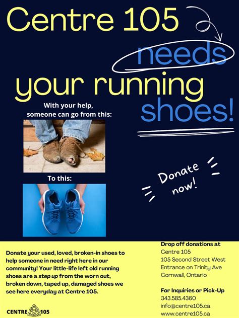 shoe drive  centre  st columban parish