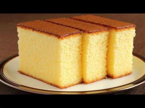 sponge cake recipe youtube