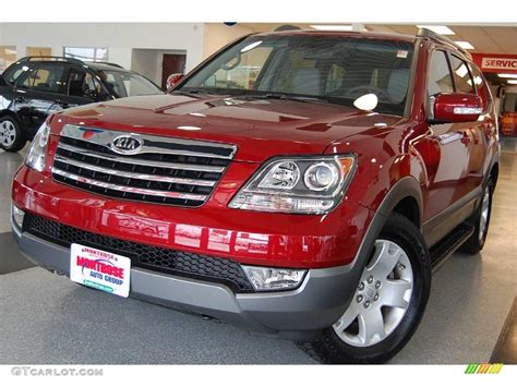 spicy red kia borrego    photo  gtcarlotcom