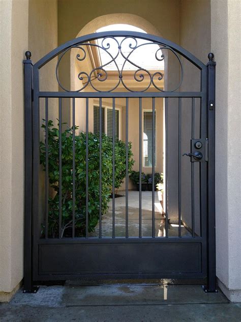 custom courtyard entry gates el dorado hills ca vintage iron courtyard entry gates