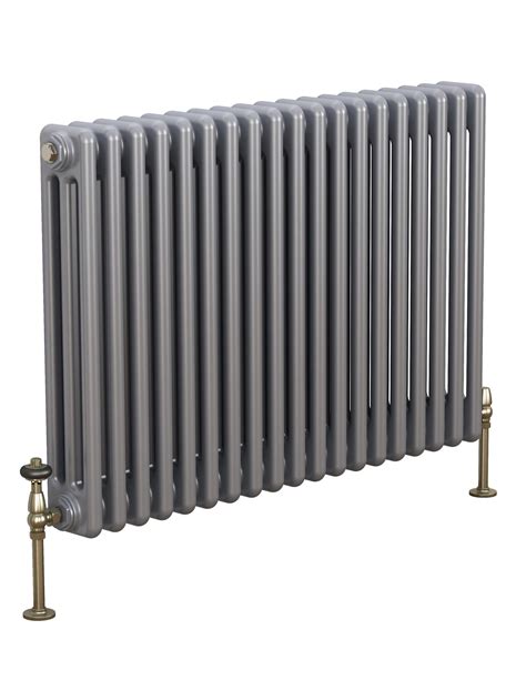 dq heating peta white  column radiator mm high