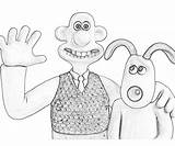 Coloring Pages Gromit Wallace Getdrawings sketch template