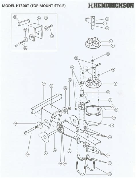 hendrickson leveling valve diagram