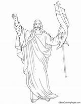 Jesus Christ Coloring Pages Kids sketch template