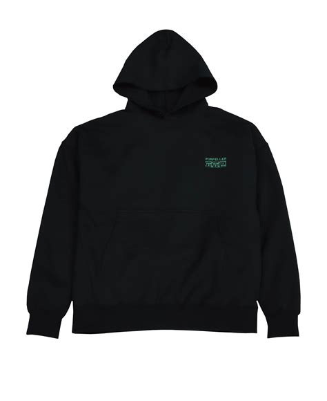 black green hoodie