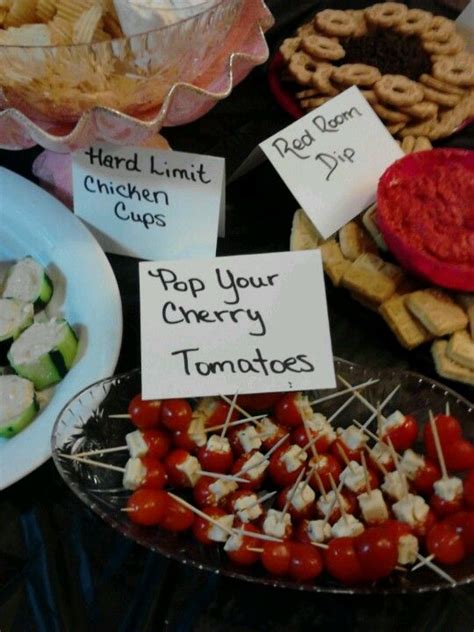pin by sherry meeks seals on 50 shades pure romance food and drinks bachelorette party food