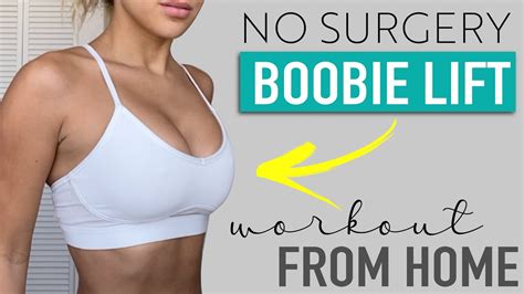 exercises to lift breasts chest workout for perkier boobies youtube