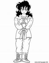 Yamcha Ball Coloring Dragon Character Pages Printable Online Color sketch template