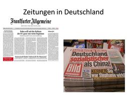 german newspapers  roderickduke teaching resources