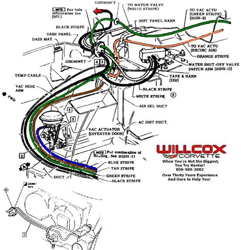 corvette electrical wiring diagram schematic