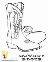 Cowboy Boots Boot Coloring Pages Printable Drawing Cowgirl Western Print Sketch Hats Saddle Tattoo Draw Kids Color Winter Getcolorings Hat sketch template
