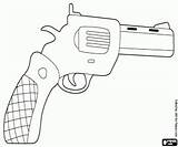 Armas Pistola Arma Fuego Colorir Pistool Desenhos Revolver Kleurplaat Revólver Kleurplaten Kolorowanka Kolorowanki sketch template