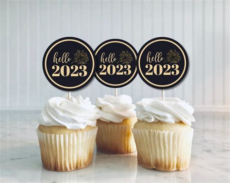 printable cupcake toppers  year cupcake topper etsy ireland