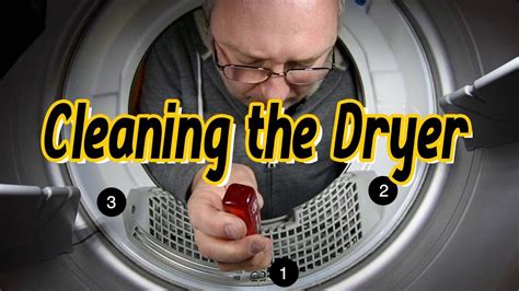 dryer filter sensor cleaning maintenance youtube