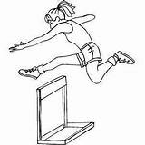 Hurdles Atletismo Freshman Designlooter Hurdling Fisica Actividades Olimpiadas sketch template