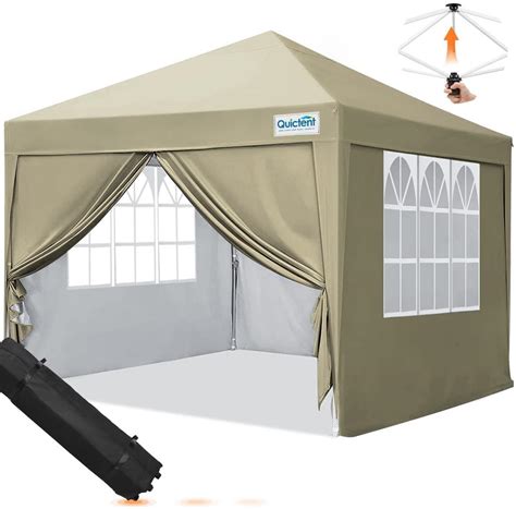 quictent upgraded xft ez pop  canopy party tent gazebo  person set   picclick