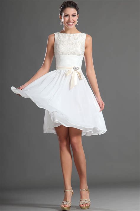 edressit lovely white lace cocktail dress party dress 04125407
