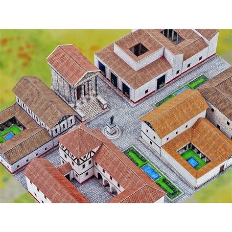 bouwplaat romeinse stad celticwebmerchantcom