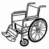 Silla Ruedas Colorear Sillas Wheelchair Imagui Wheelchairs Niño sketch template