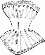 Victorian Shape Hourglass Magics Sewing Differenze Disegnato Poi Corsetto Oltre Sullo Queste sketch template