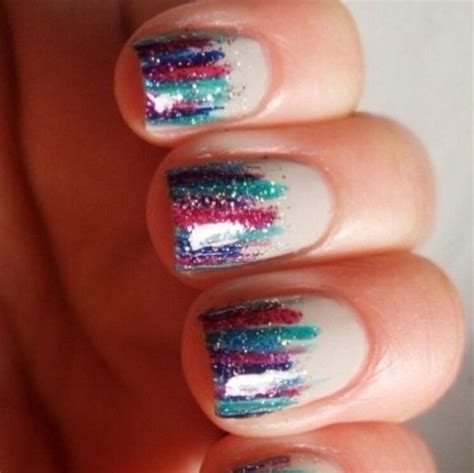 glitter nail art ideas