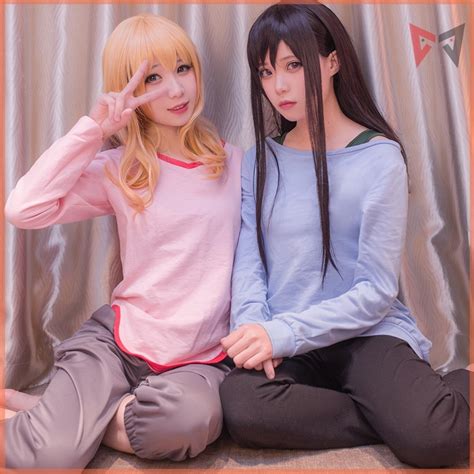 mmgg 2018 new anime citrus aihara mei aihara yuzu sleepwear cosplay