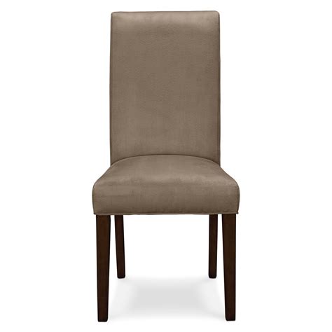 alcove beige dining room chair  city furniture