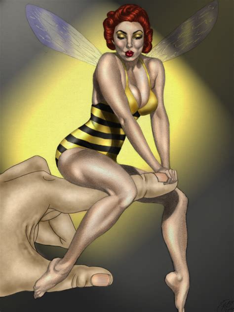 Marvel Cheesecake Wasp Ii By Lovelyzitalee On Deviantart
