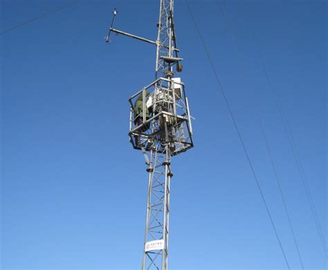 torre de medicion de viento torre de comunicaciontorre de celosia