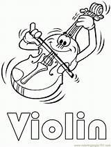 Violino Violine Instrumentos Cuerda Geige Ausmalbilder Musik Coloriage Colorat Musika Ausmalbild Instrumente Muzicale Misti Malvorlagen Laminas Violin Crtež sketch template