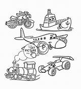 Tractor Sheets Airplane Camiones Rainbow Wuppsy sketch template