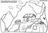 Appalachian Mountains Scenery Coloringpagesfortoddlers sketch template