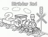 Coloring Birthday Pages Train Happy Printable Card 2nd Kids Drawing Csx Cards Wuppsy Getdrawings Line Trains Holiday Getcolorings Transportation Printables sketch template