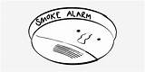 Smoke Detector Clipart Alarm Clip Library Freeuse Line Transparent Nicepng sketch template
