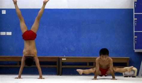 Klik Refresh Begini Toh Latihanya Pantes Atlit Senam China Pada Jadi