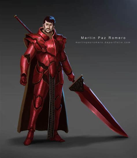 red knight  martinpazromerodeviantartcom  atdeviantart red