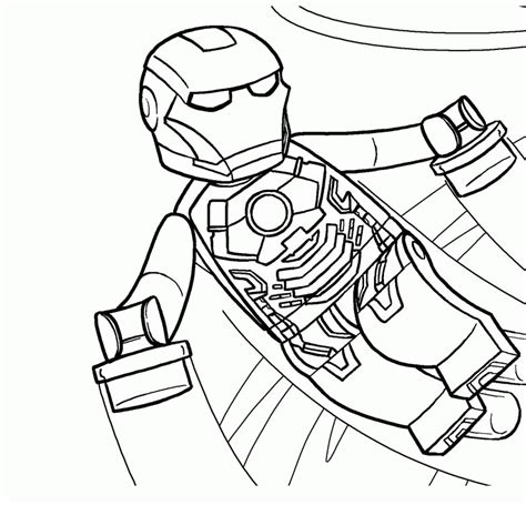lego iron man coloring pages coloring home